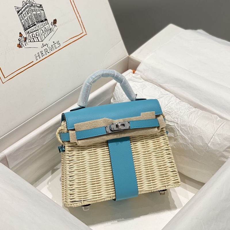 H**mes top handle bags